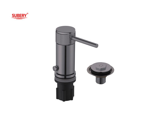 Σύγχρονο μονό μοχλό Bidet Ducha Brass Αγγειοειδής Knurl Χέρι Καραμπίνα