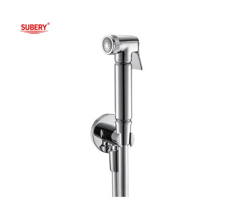 OEM μπάνιο τουαλέτα Bidet Shattaf Spray Set Brass PVC Hose 1,50m