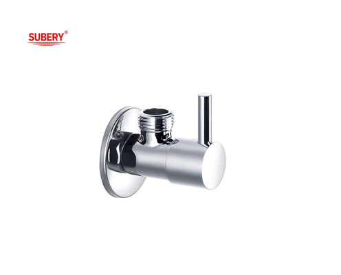 OEM Brass Triangle Valve G1/2&quot; Thread Brass Body Brass Handle (Παλμός τρίγωνας από χαλκό)