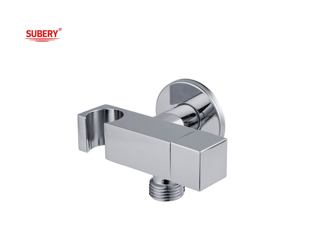 Κεραυνός Shattaf Κρατήρας βαλβίδας χειριστή Bidet ντους ψεκαστήρα Κρατήρας μπάνιο τουαλέτα Chrome Square OEM