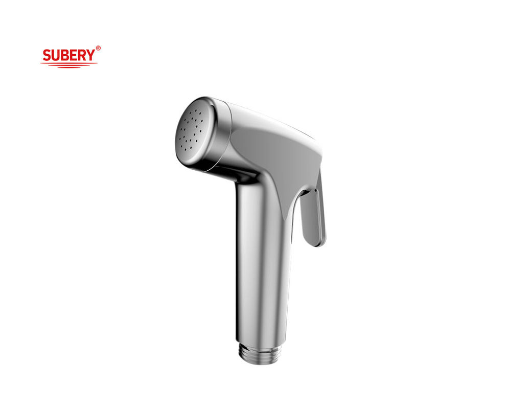 ΑΒΣ πλαστικό Shattaf Set Handle Bidet Χειροπλύστρα Ντους Σπρέιερ Κεφαλάκι Κεφαλάκι Καθαρή τουαλέτα μπάνιου Chrome OEM